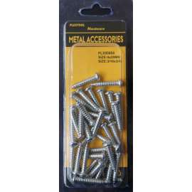 Plextool Pan Head - Phillips Screws, 3/16x3/4", 33pcs/PK, 24 PK/Box, Total 792pcs (PLX00804)