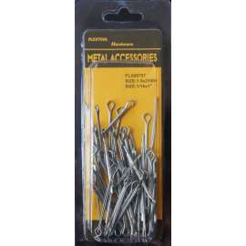 Plextool Cotter pins 1/16" x 1", 9pcs/PK, 24 PK/Box, Total 216pcs (PLX00767)