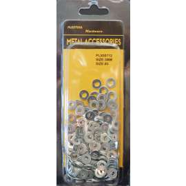 Plextool Flat Washers, 3, 240pcs - 24 per Box (PLX00712)