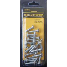 Plextool Truss - Phillips Head Screws, 3/16x3/4", 20pcs/PK, 24 PK/Box, Total 480pcs (PLX00762)