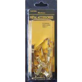 Plextool Picture Hook Hangers, 1", 13pcs/PK, 24 PK/Box, Total 312pcs (PLX00829)