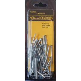 Plextool Finishing Nails for Wood, 1.2", 64pcs/PK, 24 PK/BOX, Total 1536pcs (PLX00577)