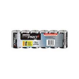 Maximum Alkaline Shrink Pack Batteries, 1.5 V, C