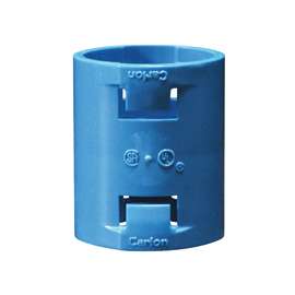 Carlon A240D-CAR Conduit Coupling, 1/2 in, Blue