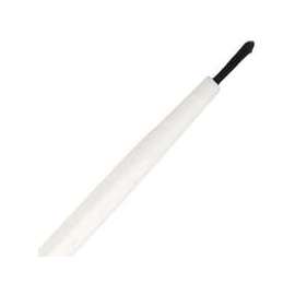 Testor 8702 Economy Fine Tip Round Artist Paint Brush, Nylon, White