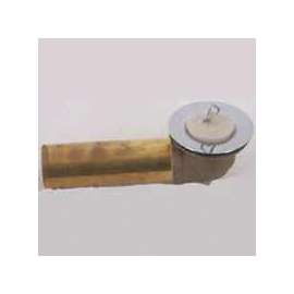 Keeney 614RB Bath Drain Waste Shoe, Brass, For #609 and #615 Triple Lever Garden Tub