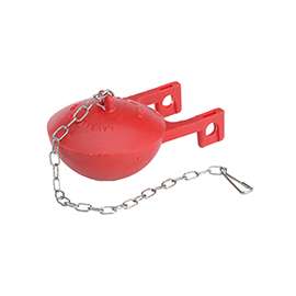 Korky 0058BP Flush Ball Flapper, Red