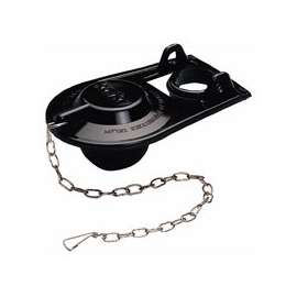 Korky 0050BP Toilet Flapper, Rubber, Black