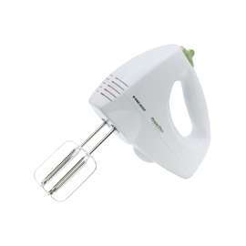 Black+Decker MX1500W Hand Mixer, 120 V, 5-Speed, Gray/White