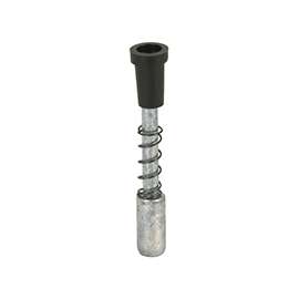 Prime-Line PL 14661 Screen Plunger Latch, For 3/4 x 3/8 in, 7/16 in Frame