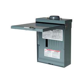 Square D QO QO816L100RBCP Load Center, Plug-In Mounting, 100 A, Main Lug Breaker/Load Center, 8-Space