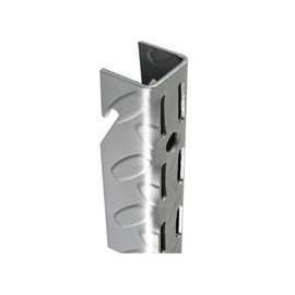 Knape & Vogt HEAVYWEIGHT 0201-45PM Dual-Slot Shelf Standard, Wall Mounting, Steel