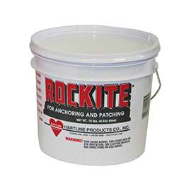 Rockite 10010 Expansion Cement, White, 10 lb Pail