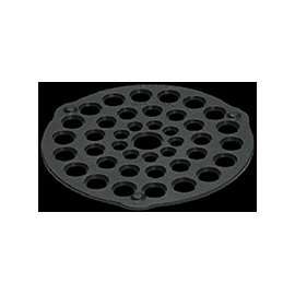 Lodge L8DOT3 Pre-Seasoned Meat Rack, 8 in Dia, Iron, Black, For Dutch Ovens