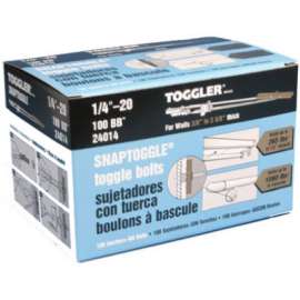 100PK1/4-20 BB TOG Bolt