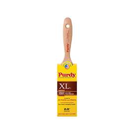 Purdy XL Sprig 380320 Trim Brush, 5.313 in L Handle, Beaver Tail Handle, Copper Ferrule