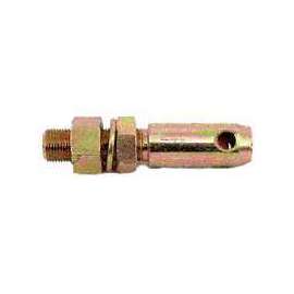 SpeeCo S07020400 Draw Pin, 1-1/8 in Dia Pin, 5-3/16 in OAL, Yellow Zinc Dichromate