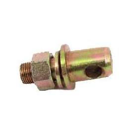 SpeeCo S07080100 Stabilizer Pin, 7/8 in Dia Pin, 2-5/8 in OAL, Yellow Zinc Dichromate