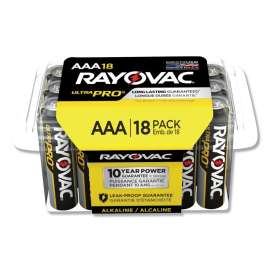 Ultra Pro Alkaline AAA Batteries, 18/Pack