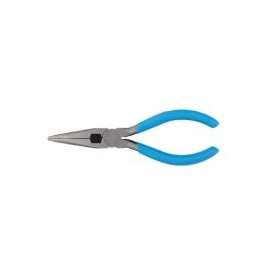 CHANNELLOCK 326 Nose Plier, HCS Jaw, 6.1 in OAL, Blue Handle