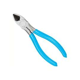 CHANNELLOCK 436 Diagonal Cutting Plier, 6 in OAL, Blue Handle