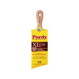 Purdy XL Cub 144153325 Trim Brush, 3.813 in L Handle, Short Handle, Copper Ferrule