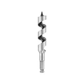 DeWALT DW1688 Auger Bit Auger Bit, Hollow Center Flute, 12 in L Flute, Ball Groove Shank, 7/16 in Dia Shank