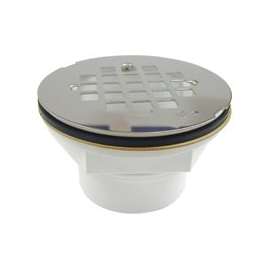B & K 133-106 Shower Drain, Plastic, For 2 in DWV or SCH 40 ABS or PVC Pipes
