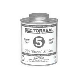 No. 5 Pipe Thread Sealants, 1 Pint Can, Yellow