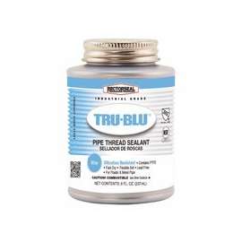 Tru-Blu Pipe Thread Sealants, 1/2 Pint Can, Blue