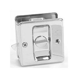 Schlage SC991B-619 Door Lock, Pocket Latch, Brass