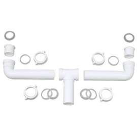 MP 2 Bowl CTR Out Drain