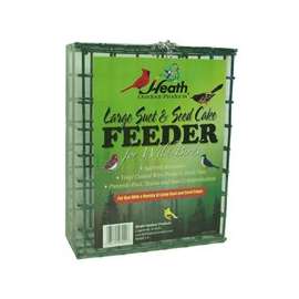 HEATH S-4 Large Suet Feeder, Metal