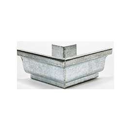 Amerimax 29202 Gutter Miter, Galvanized Steel