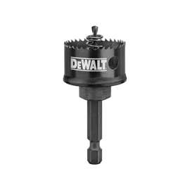 DeWALT D180024IR Multi-Purpose Hole Saw, 1/4 in Arbor, 1/2 in D Cutting