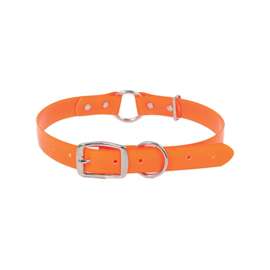 Ruffmaxx 10798 Adjustable Dog Collar, 20 to 28 in L Collar, Thermoplastic Polyurethane, Orange
