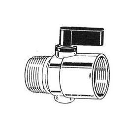 Plumb Pak PP22508 Shower Adapter Control, Plastic, Chrome
