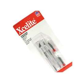 Xcelite XNS100 Hobby Knife Set, 5-13/16, 5-3/4 in L Blade