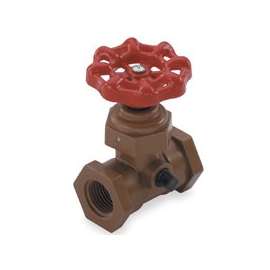 NDS SWL-0500-T Stop and Waste Valve, 1/2 in FIP x MIP, Acetal