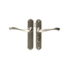Wright Products VCA112SN Door Latch Set, Metal, Satin Nickel, For Strom Doors