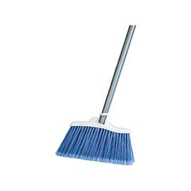 Quickie 750-4 Professional Angle Broom, Comfort-Grip Handle, Polyfiber Bristle