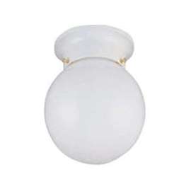 Boston Harbor Dimmable Ceiling Light Fixture, (1) 60/13 W Medium A19/Cfl Lamp, White