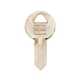 Hy-Ko 11010IL1 Key Blank, Brass, Nickel Plated