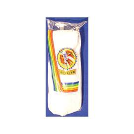Chickasaw 00354 Cut-End Wet Mop Head, 12 oz Capacity, 1 in Headband, Cotton/Synthetic