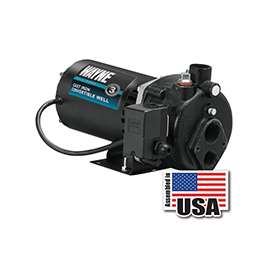 WAYNE CWS50 Jet Well Pump, 120/240 V, 1-1/4 in Suction, 3/4 in Discharge NPT