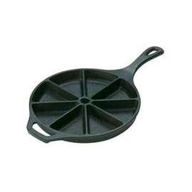 Lodge L8CB3 Wedge Pan, 15-1/8 in L, 8-7/8 in W, Iron, Black