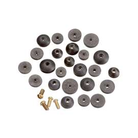 Plumb Pak PP20521 Beveled Faucet Washer Assortment, Rubber