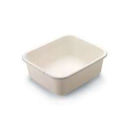 Rubbermaid 2951ARBISQU Dish Pan, 11.4 qt Volume, Plastic, Bisque