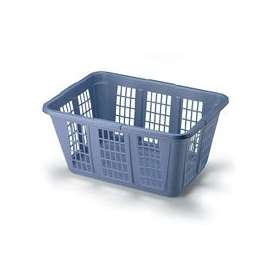Rubbermaid FG296585ROYBL Laundry Basket, 1.6 bu Capacity, 1-Compartment, Plastic, Royal Blue
