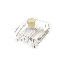 Rubbermaid FG6008ARBISQU Wire Dish Drainer, Bisque